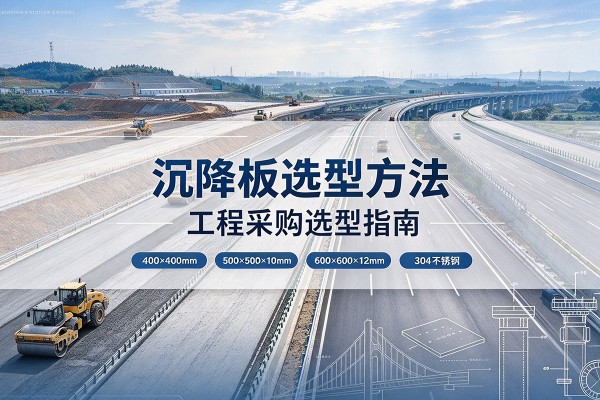 献县沉降板选择方法