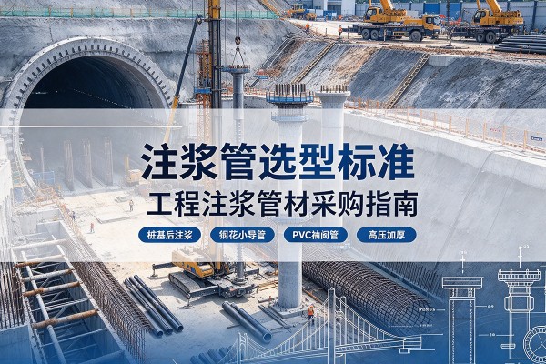献县注浆管选型标准