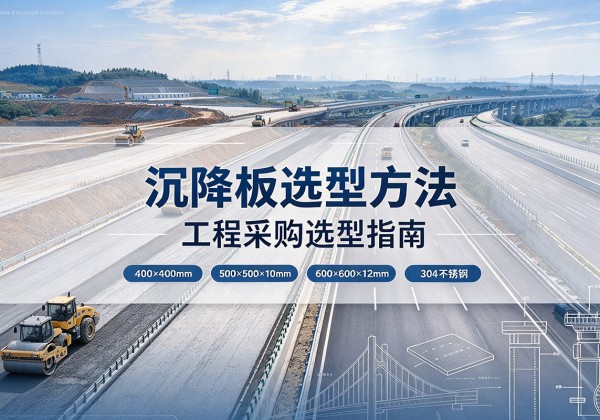 献县沉降板选择方法